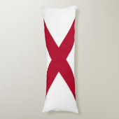 Coussins Longs Drapeau d'État de l'Alabama (Devant (Vertical))