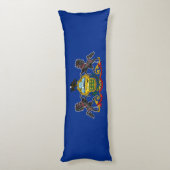Coussins Longs Drapeau d'État de Pennsylvanie (Dos (Vertical))