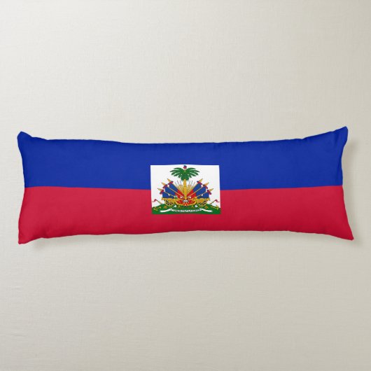 Coussins Longs Drapeau d'Haïti (Dos)