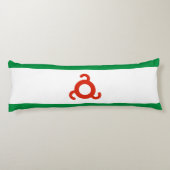 Coussins Longs Drapeau d'Ingushetia (Dos)