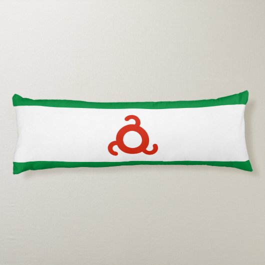 Coussins Longs Drapeau d'Ingushetia (Dos)
