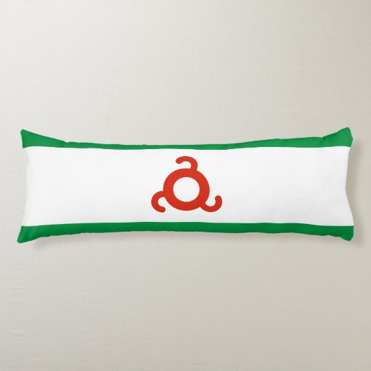 Coussins Longs Drapeau d'Ingushetia (Devant)