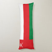 Coussins Longs Drapeau d'Oman (Dos (Vertical))