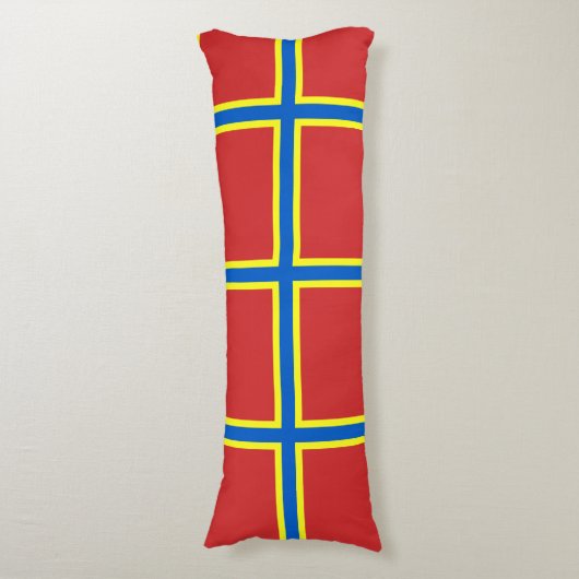 Coussins Longs Drapeau d'Orkney (Devant (Vertical))