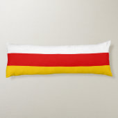 Coussins Longs Drapeau d'Ossétie du Sud (Dos)