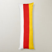 Coussins Longs Drapeau d'Ossétie du Sud (Dos (Vertical))