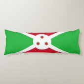 Coussins Longs Drapeau du Burundi patriotique (Devant)