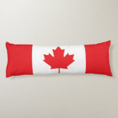 Coussins Longs Drapeau du Canada (Dos)
