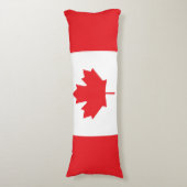 Coussins Longs Drapeau du Canada (Devant (Vertical))