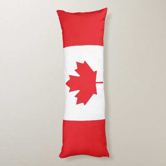 Coussins Longs Drapeau du Canada (Dos (Vertical))