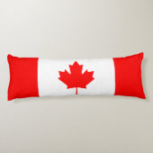 Coussins Longs Drapeau du Canada (Dos)