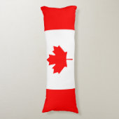 Coussins Longs Drapeau du Canada (Devant (Vertical))