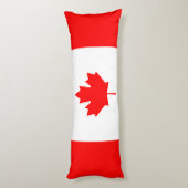 Coussins Longs Drapeau du Canada (Dos (Vertical))