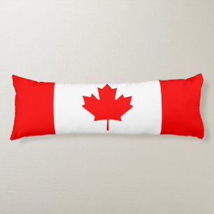 Coussins Longs Drapeau du Canada