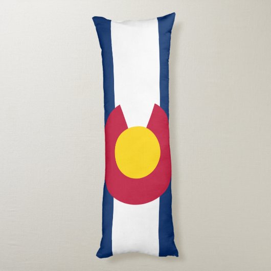 Coussins Longs Drapeau du Colorado (Dos (Vertical))