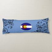 Coussins Longs Drapeau du Colorado (Dos)