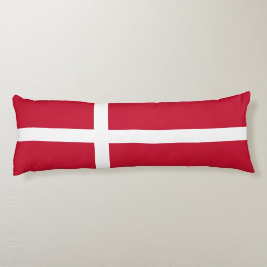 Coussins Longs Drapeau du Danemark (Dos)