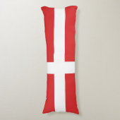 Coussins Longs Drapeau du Danemark (Devant (Vertical))