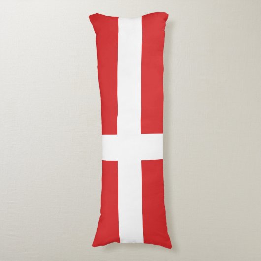 Coussins Longs Drapeau du Danemark (Devant (Vertical))