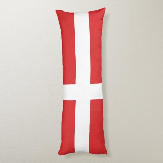 Coussins Longs Drapeau du Danemark (Dos (Vertical))