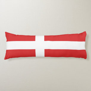 Coussins Longs Drapeau du Danemark