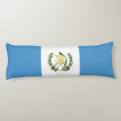 Coussins Longs Drapeau du Guatemala (Dos)