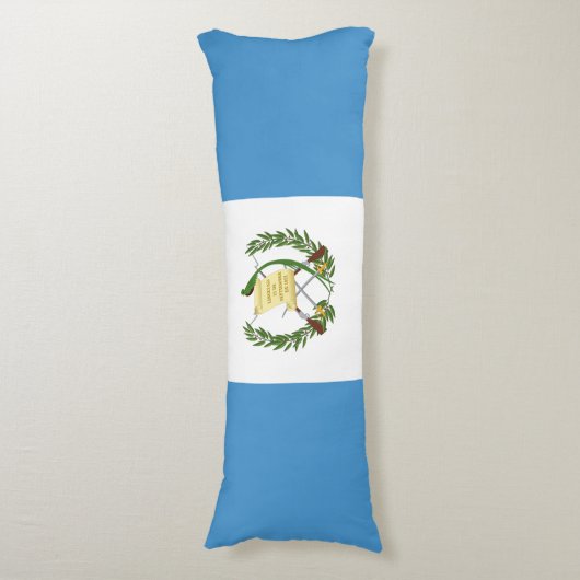 Coussins Longs Drapeau du Guatemala (Devant (Vertical))