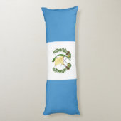 Coussins Longs Drapeau du Guatemala (Dos (Vertical))