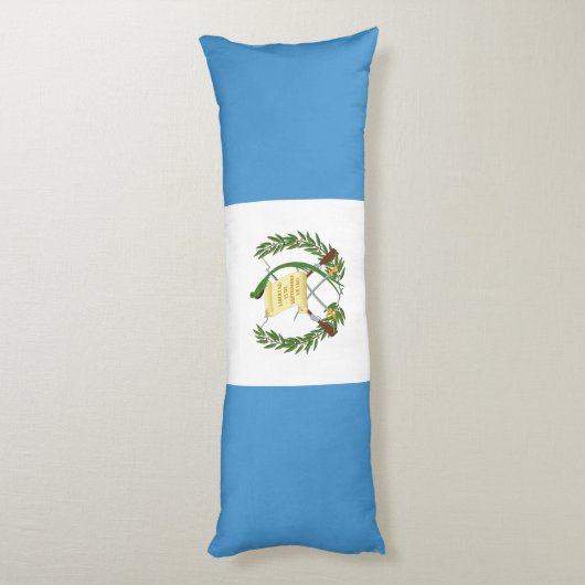 Coussins Longs Drapeau du Guatemala (Dos (Vertical))