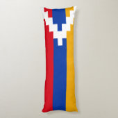 Coussins Longs Drapeau du Haut-Karabagh (Dos (Vertical))