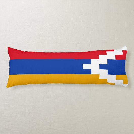 Coussins Longs Drapeau du Haut-Karabagh (Devant)