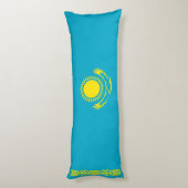 Coussins Longs Drapeau du Kazakhstan (Dos (Vertical))
