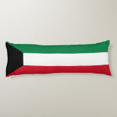 Coussins Longs Drapeau du Koweït (Dos)