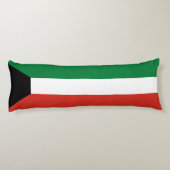 Coussins Longs Drapeau du Koweït (Dos)