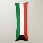 Coussins Longs Drapeau du Koweït (Dos (Vertical))