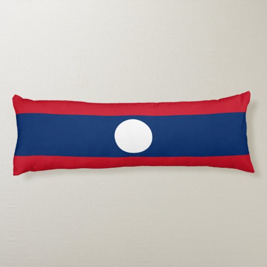 Coussins Longs Drapeau du Laos (Dos)