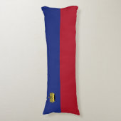 Coussins Longs Drapeau du Liechtenstein (Devant (Vertical))