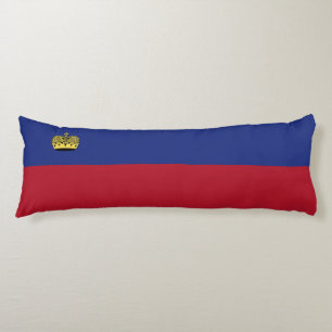 Coussins Longs Drapeau du Liechtenstein
