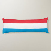 Coussins Longs Drapeau du Luxembourg (Dos)