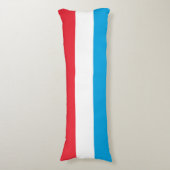 Coussins Longs Drapeau du Luxembourg (Devant (Vertical))