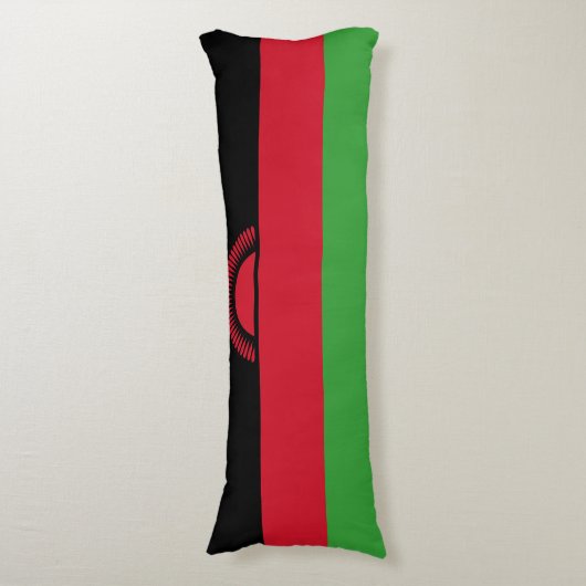 Coussins Longs Drapeau du Malawi (Devant (Vertical))