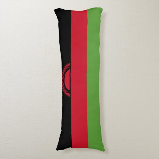 Coussins Longs drapeau du Malawi (Devant (Vertical))