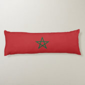 Coussins Longs Drapeau du Maroc (Dos)