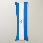 Coussins Longs Drapeau du Nicaragua (Devant (Vertical))