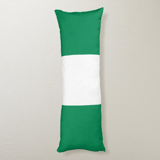 Coussins Longs Drapeau du Nigéria (Dos (Vertical))