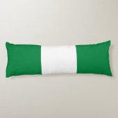 Coussins Longs Drapeau du Nigeria (Dos)
