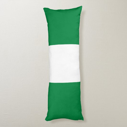 Coussins Longs Drapeau du Nigeria (Dos (Vertical))