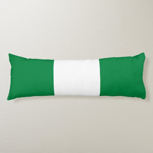 Coussins Longs Drapeau du Nigeria (Devant)