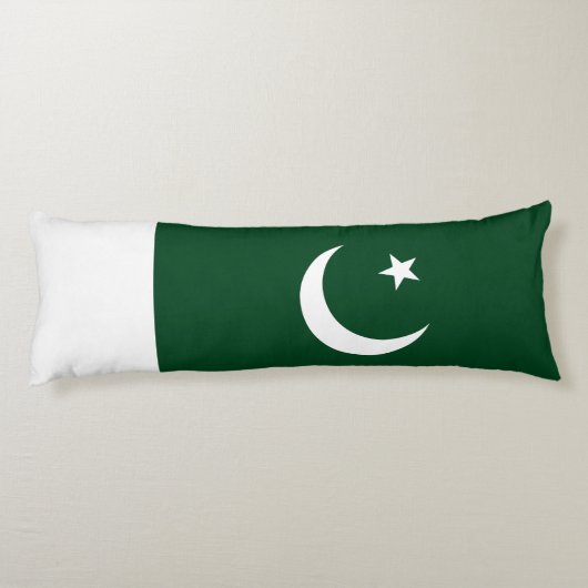 Coussins Longs Drapeau du Pakistan (Dos)