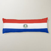 Coussins Longs Drapeau du Paraguay (Dos)
